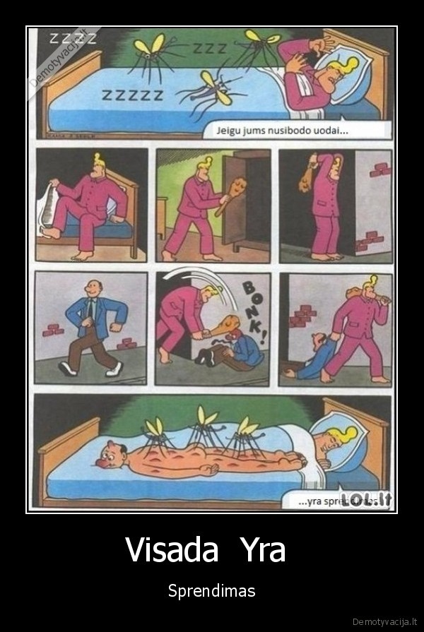 Visada  Yra  - Sprendimas