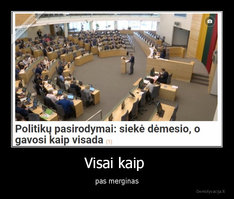 Visai kaip  - pas merginas