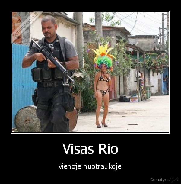 Visas Rio - vienoje nuotraukoje