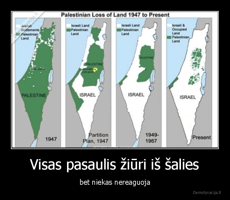 Visas pasaulis žiūri iš šalies - bet niekas nereaguoja