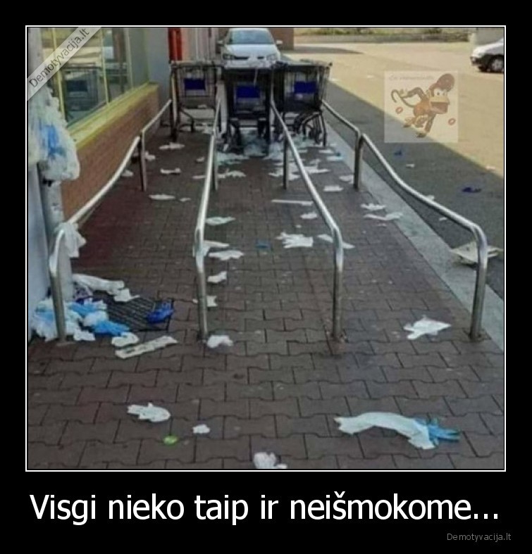 Visgi nieko taip ir neišmokome... - 