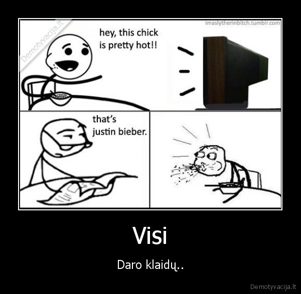 Visi - Daro klaidų..