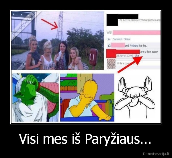 Visi mes iš Paryžiaus... - 