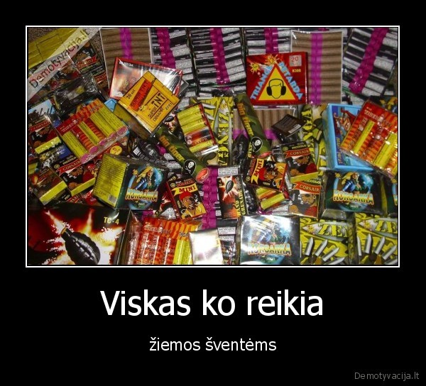 Viskas ko reikia - žiemos šventėms