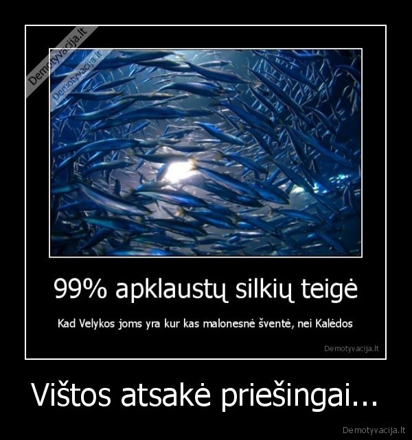 Vištos atsakė priešingai... - 