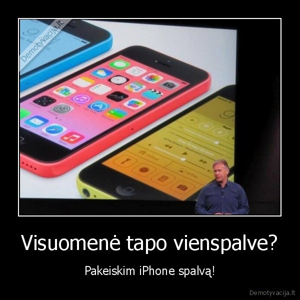 Visuomenė tapo vienspalve? - Pakeiskim iPhone spalvą!