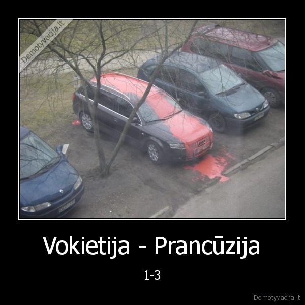 Vokietija - Prancūzija - 1-3