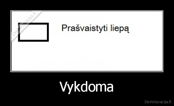 Vykdoma - 