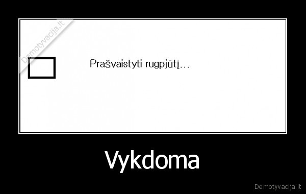 Vykdoma - 