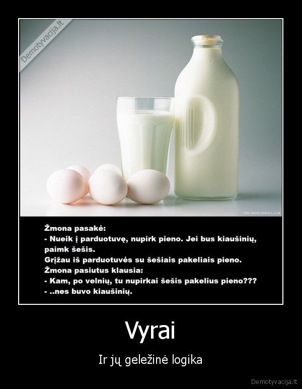 Vyrai - Ir jų geležinė logika