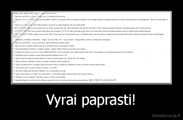 Vyrai paprasti! - 