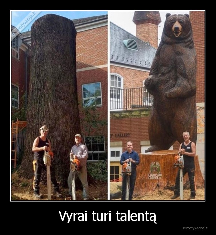 Vyrai turi talentą - 