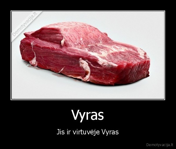 Vyras - Jis ir virtuvėje Vyras