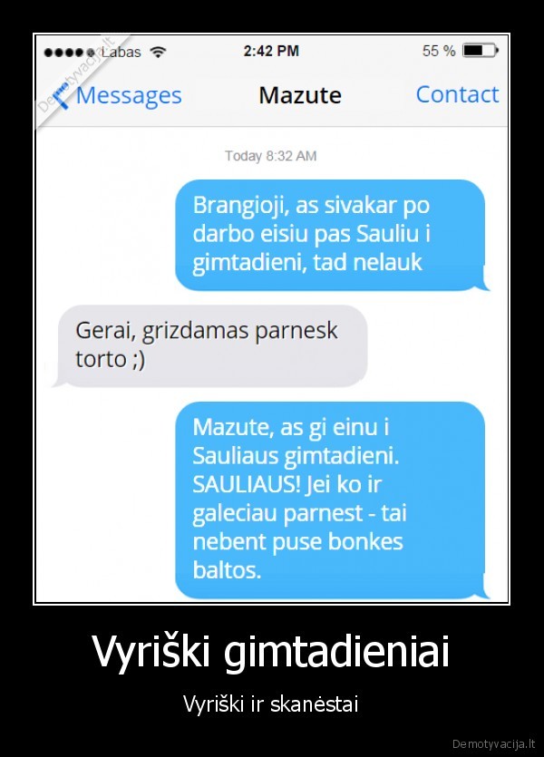 Vyriški gimtadieniai - Vyriški ir skanėstai