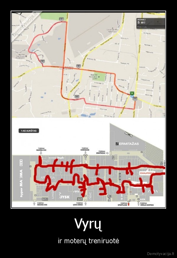 Vyrų - ir moterų treniruotė