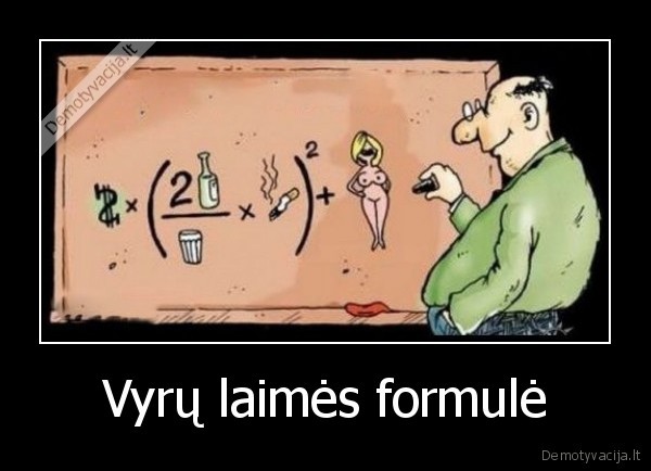 Vyrų laimės formulė - 