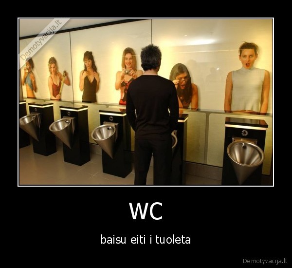 WC - baisu eiti i tuoleta