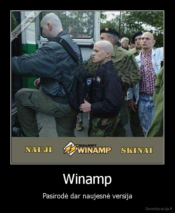 Winamp - Pasirodė dar naujesnė versija