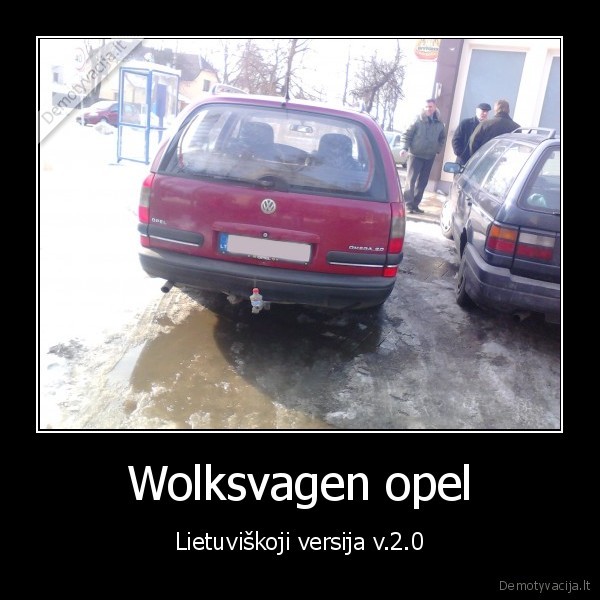 Wolksvagen opel - Lietuviškoji versija v.2.0