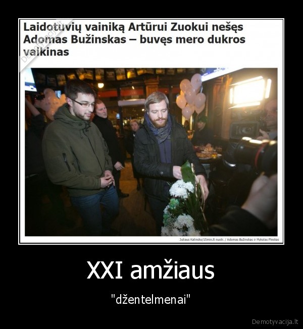 XXI amžiaus - "džentelmenai"