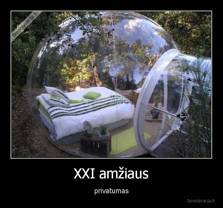 XXI amžiaus - privatumas