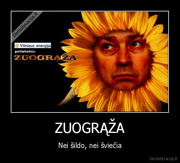 ZUOGRĄŽA - Nei šildo, nei šviečia