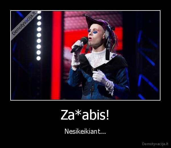 Za*abis! - Nesikeikiant...