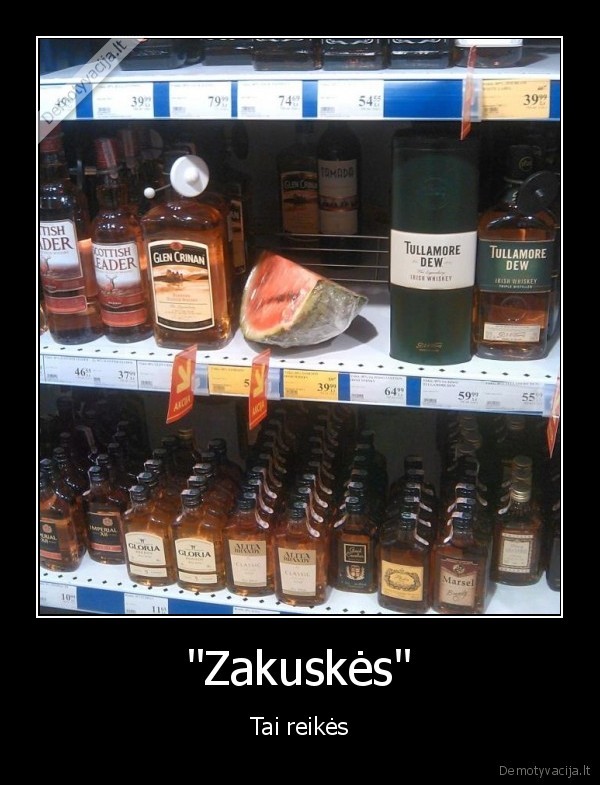 "Zakuskės" - Tai reikės