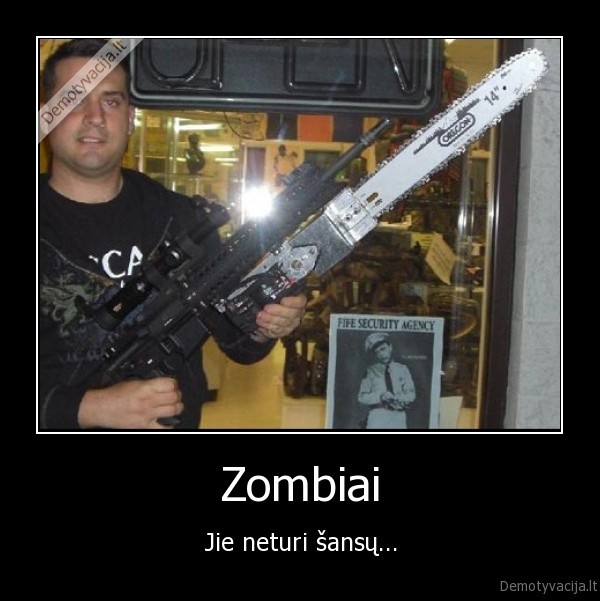 Zombiai - Jie neturi šansų...