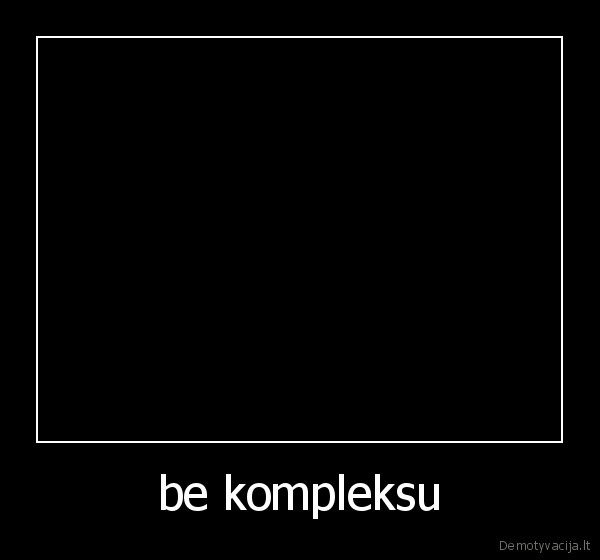 be kompleksu - 