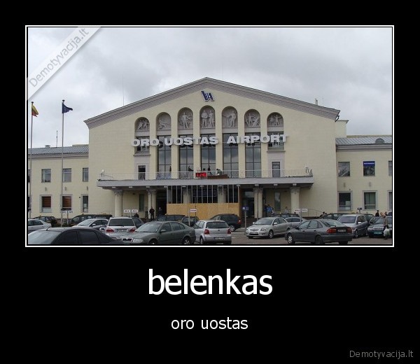 belenkas - oro uostas