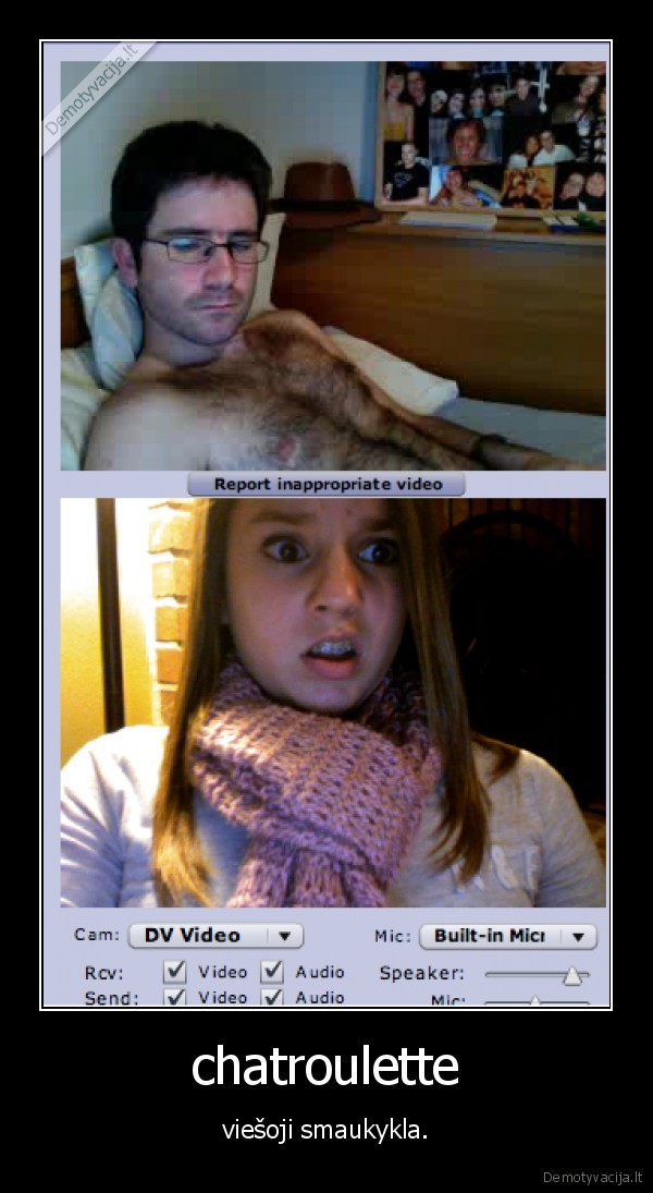 chatroulette - viešoji smaukykla.