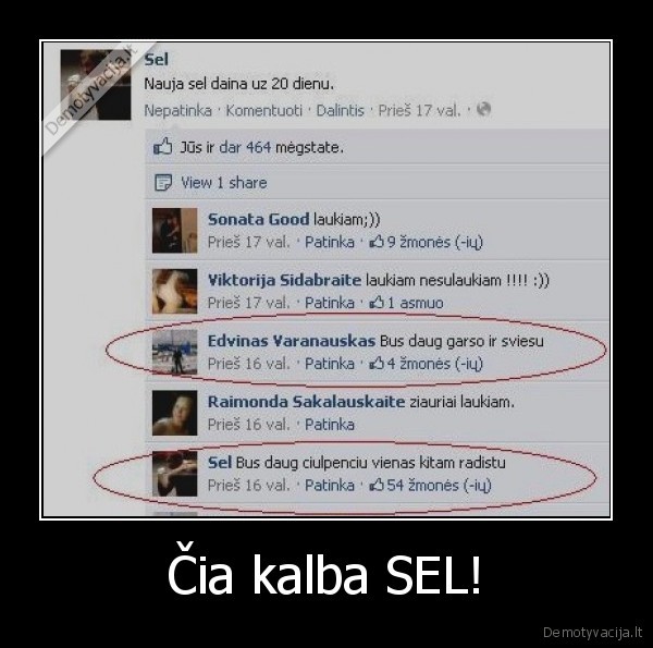 Čia kalba SEL! - 