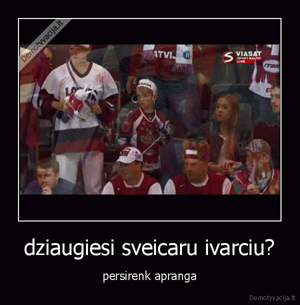 dziaugiesi sveicaru ivarciu? - persirenk apranga