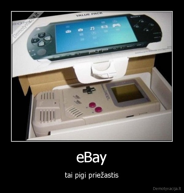 eBay - tai pigi priežastis