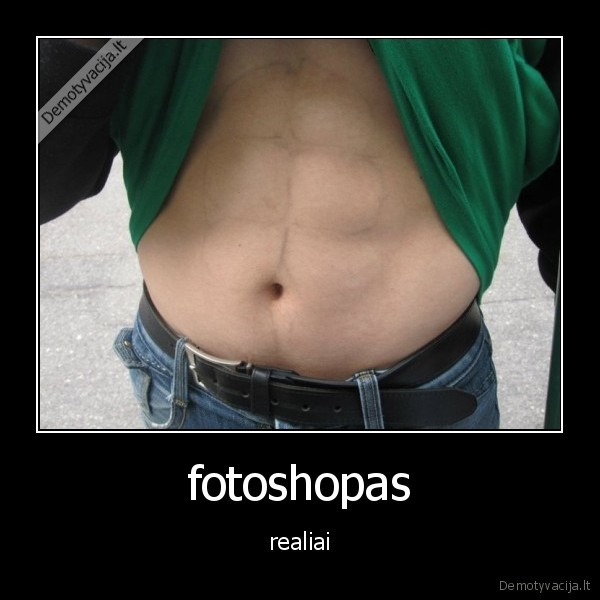 fotoshopas - realiai