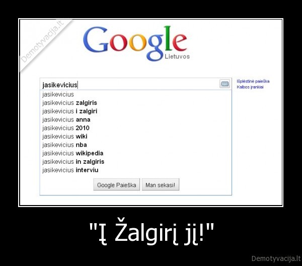 "Į Žalgirį jį!" - 