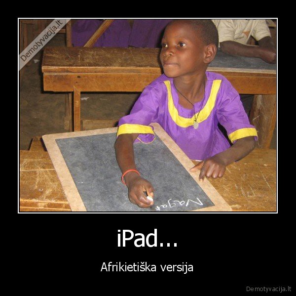 iPad... - Afrikietiška versija