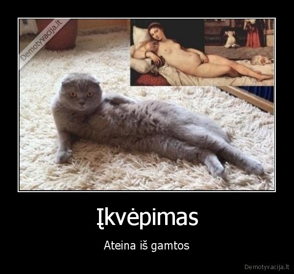 Įkvėpimas - Ateina iš gamtos