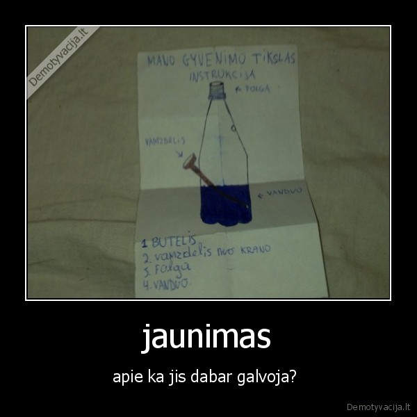 jaunimas - apie ka jis dabar galvoja? 