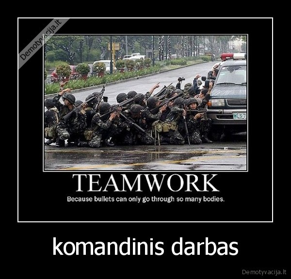 komandinis darbas - 