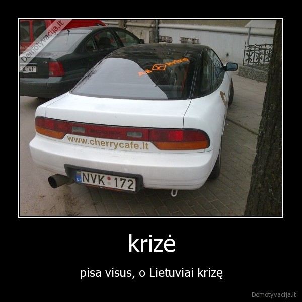 krizė - pisa visus, o Lietuviai krizę