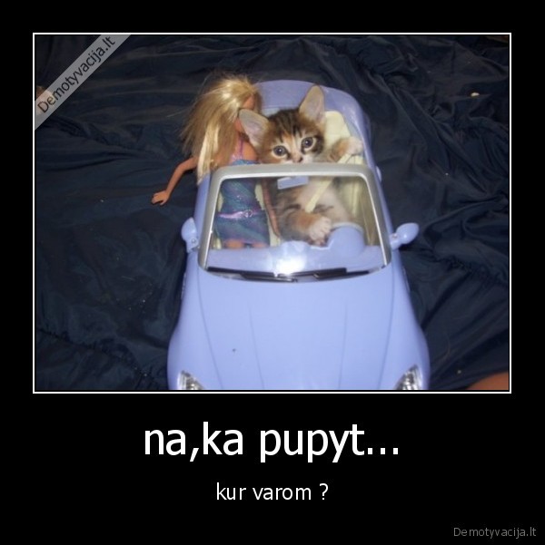 na,ka pupyt... - kur varom ?
