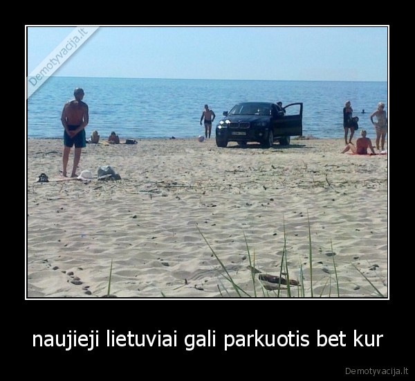 naujieji lietuviai gali parkuotis bet kur - 