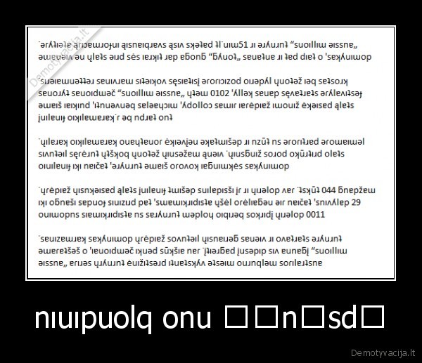 nıuıpuolq onu ɐƃnɐsdɐ - 