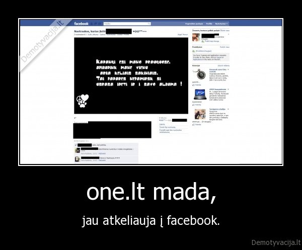 one.lt mada, - jau atkeliauja į facebook.