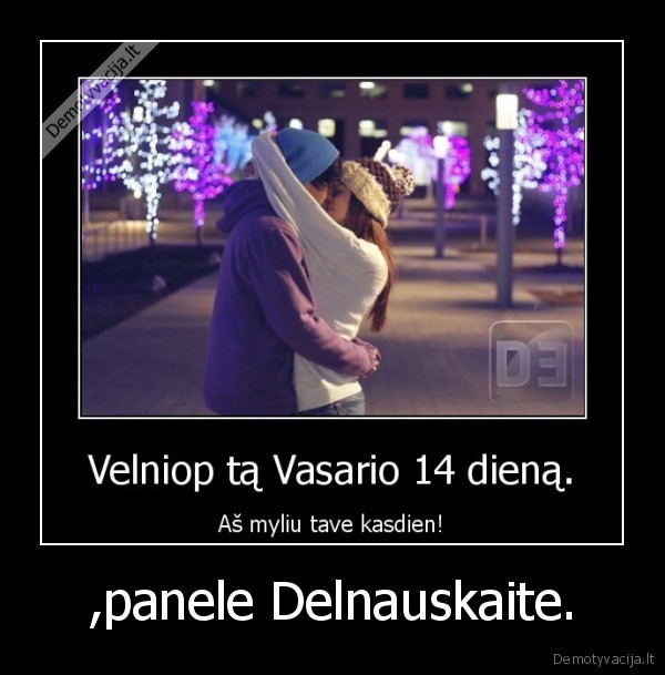 ,panele Delnauskaite. - 