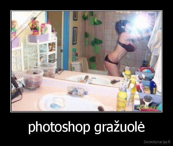 photoshop gražuolė - 