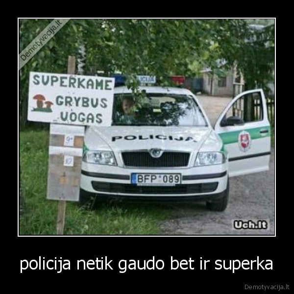 policija netik gaudo bet ir superka - 