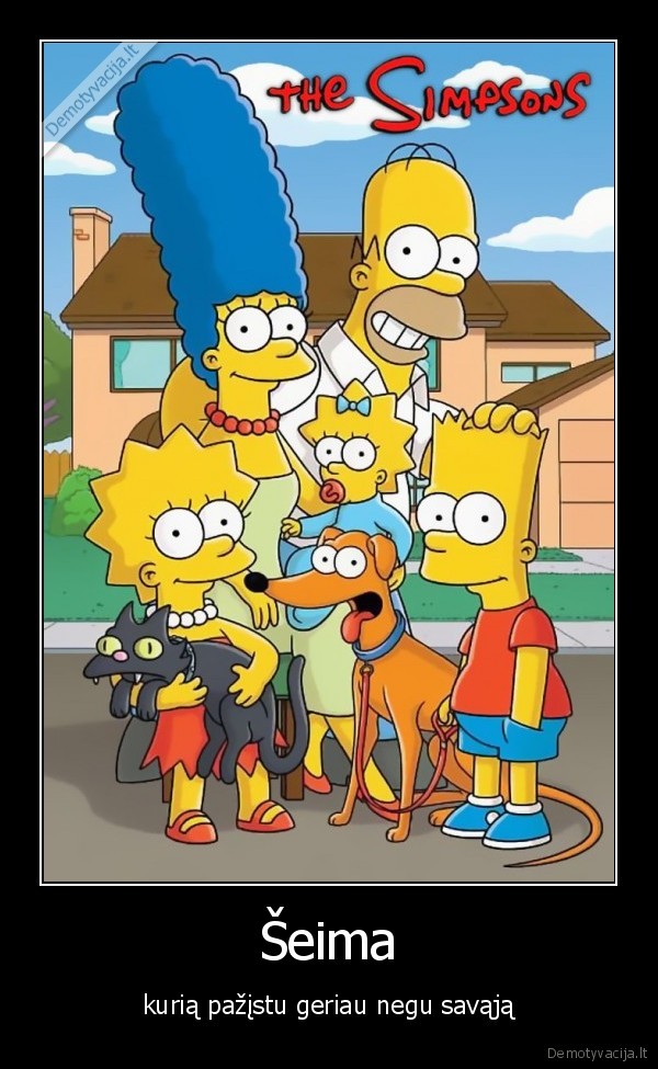 Šeima - kurią pažįstu geriau negu savąją